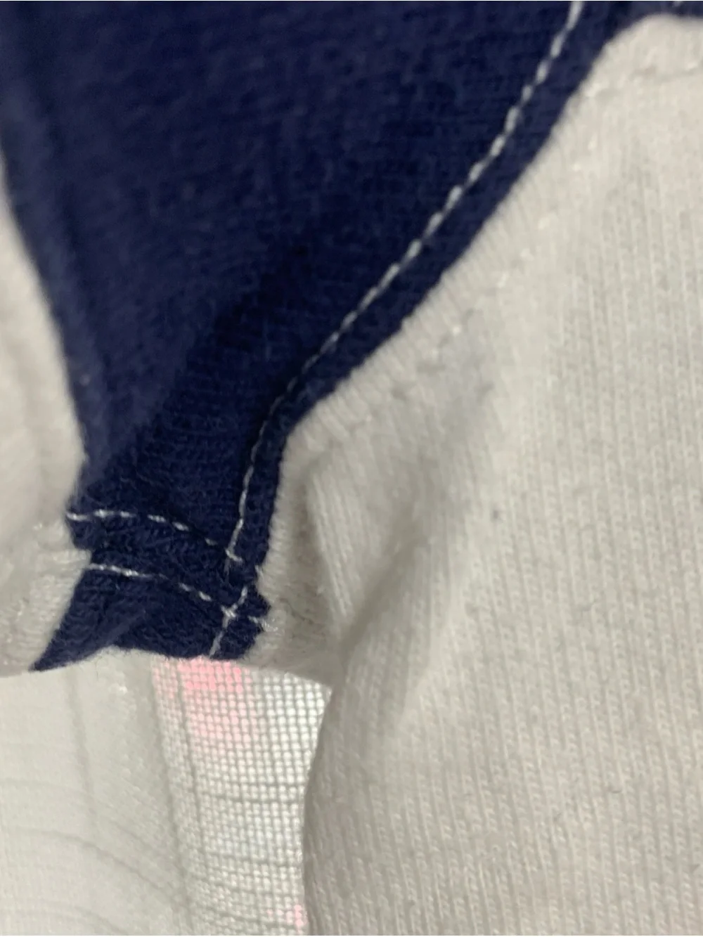 Ralph Lauren Men's Navy and White Striped Rugby Polo with Gold Pony Oversized
